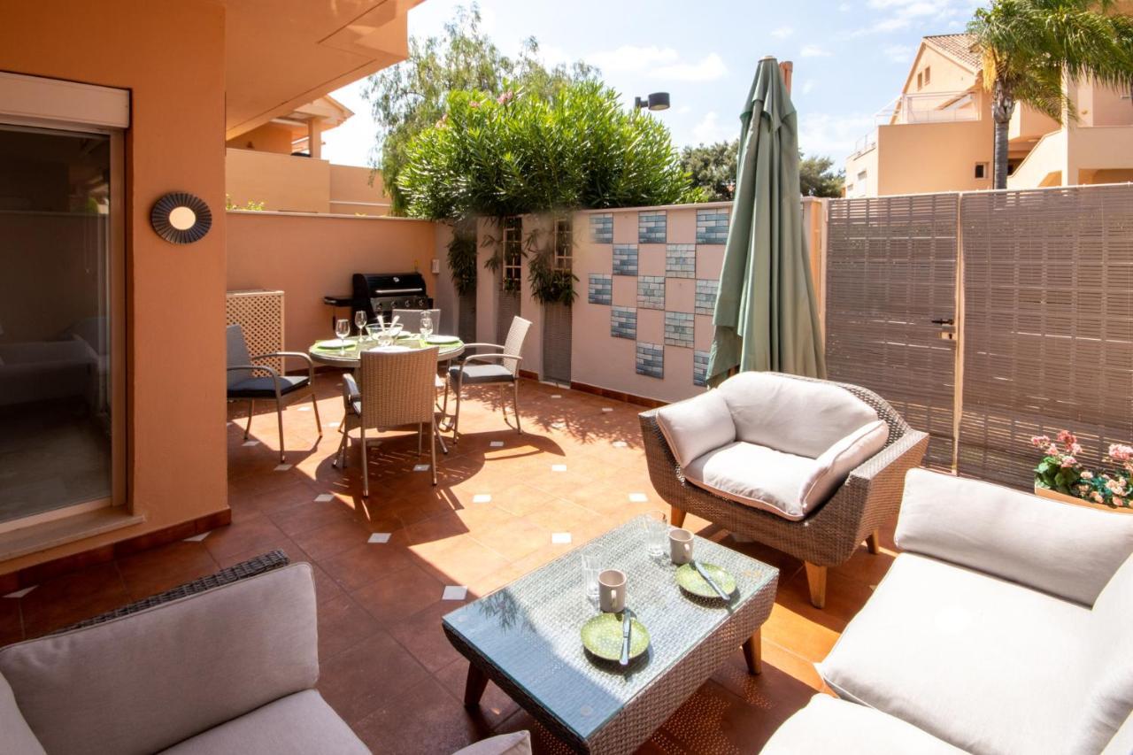Ground Floor Apartment, Los Jardines De Santa Maria Elviria ماربيا المظهر الخارجي الصورة