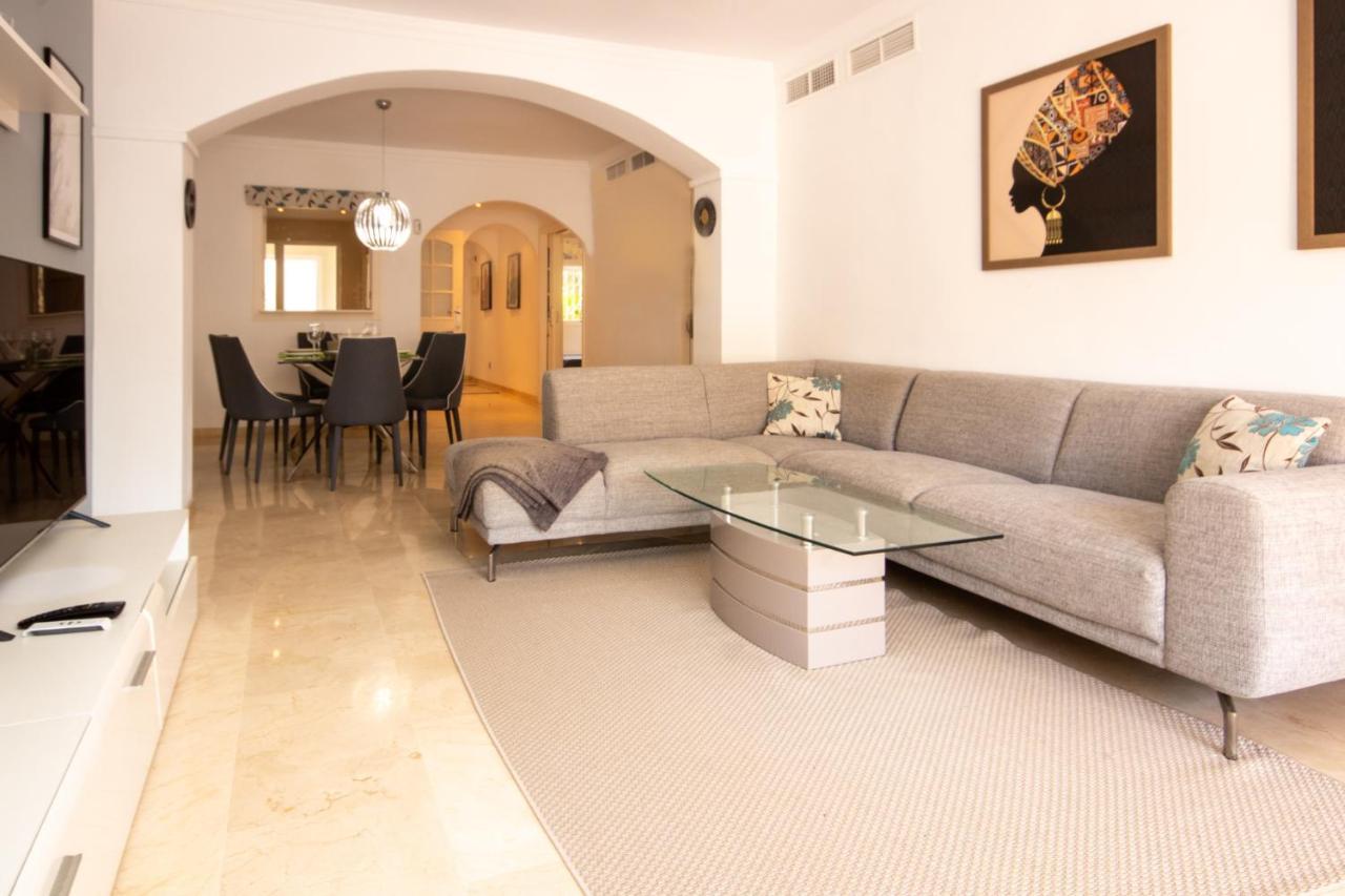 Ground Floor Apartment, Los Jardines De Santa Maria Elviria ماربيا المظهر الخارجي الصورة